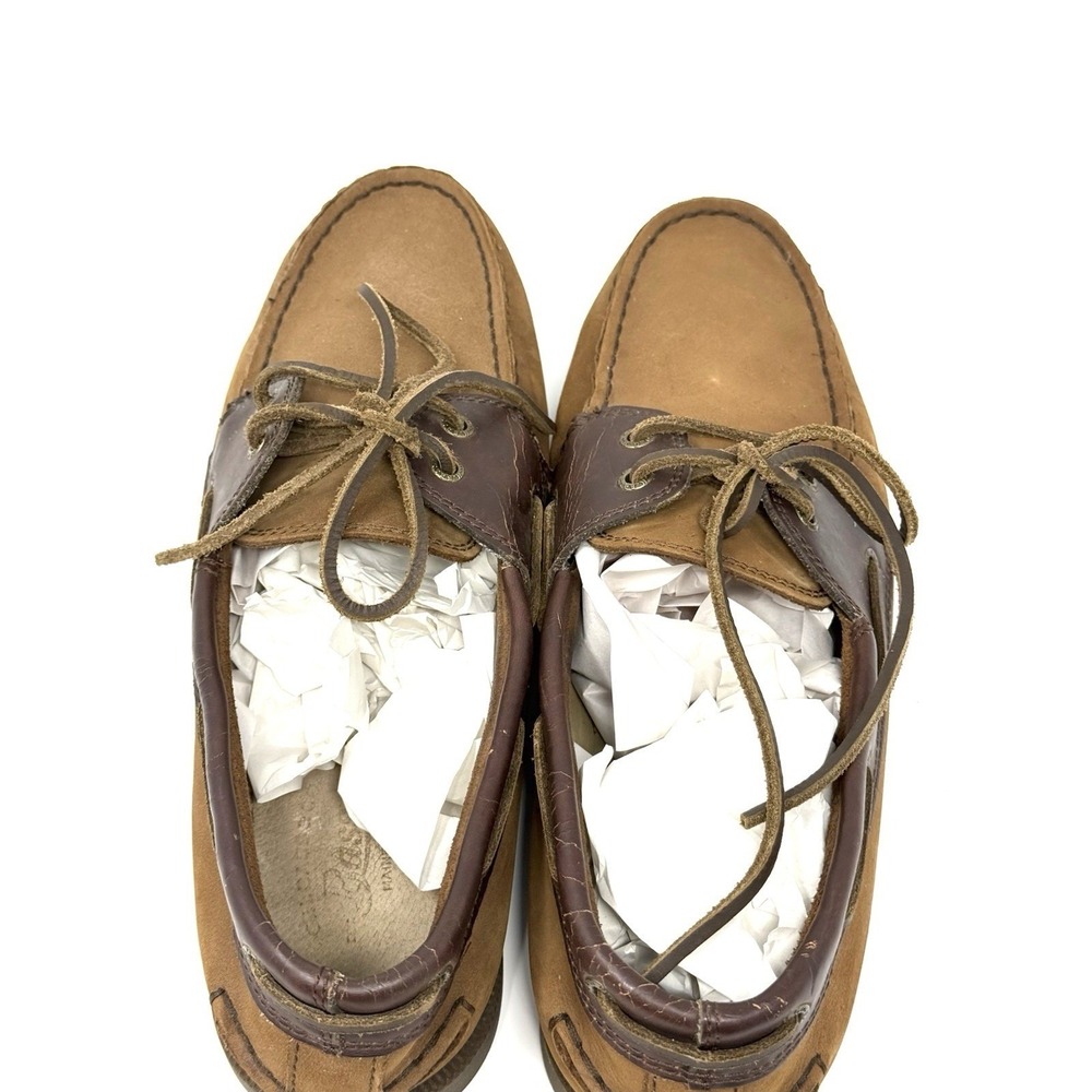 G.H. Bass Hampton Core 2 Mens Brown Leather Boat Shoes 10.5 M 6125-2326-230 - Picture 5 of 12